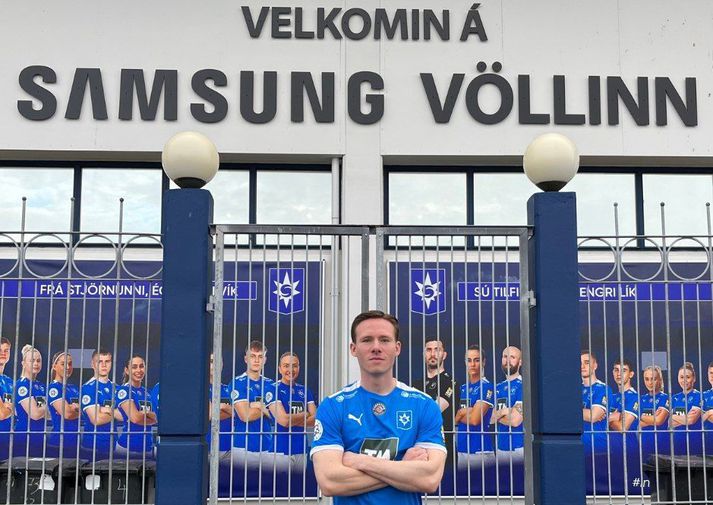 Heiðar Ægisson er kominn aftur í blátt.