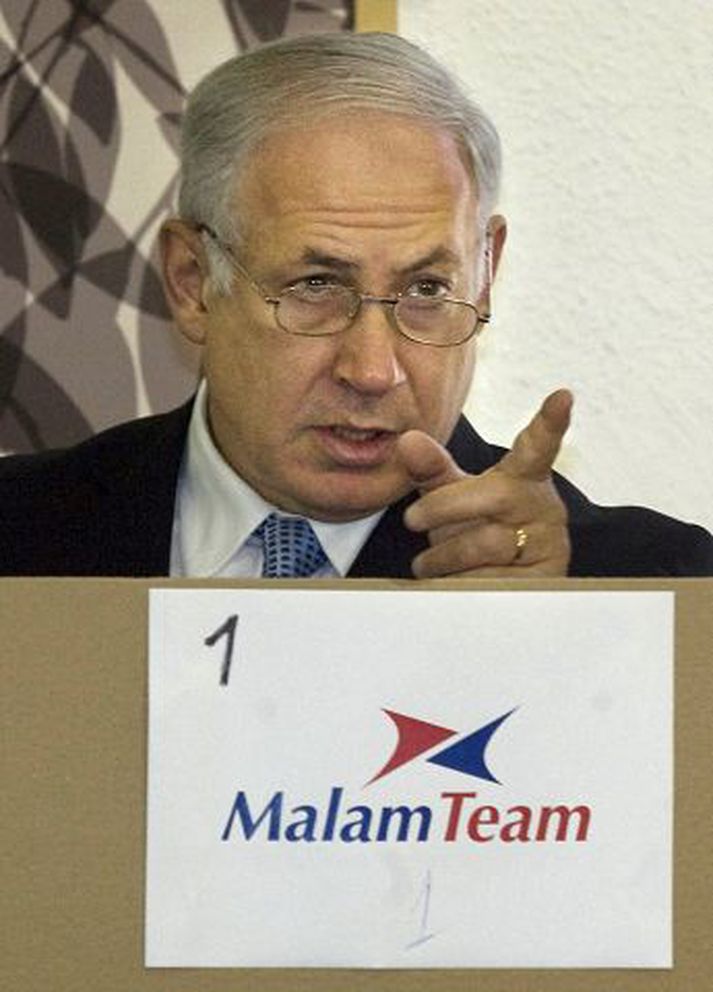 Benjamin Netanyahu.