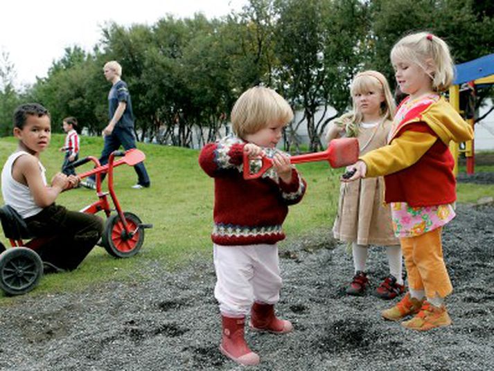 Sumir leikskólar fá prest í heimsókn mánaðarlega