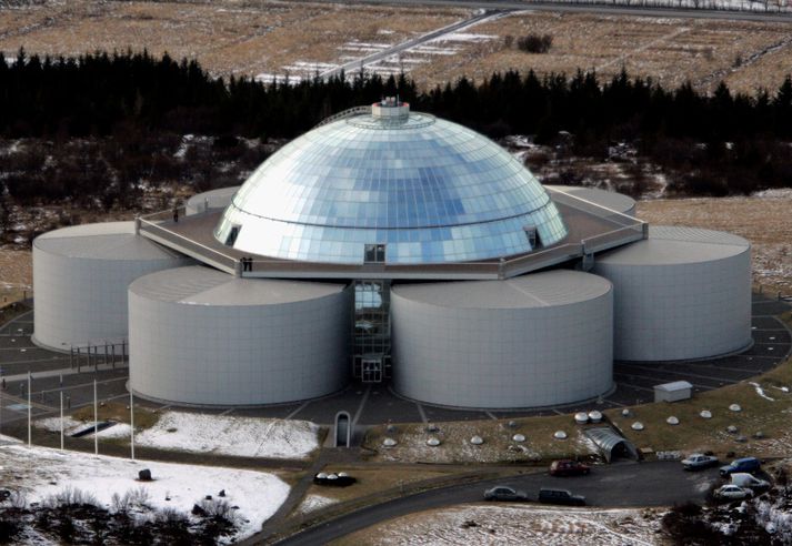 Perlan í Öskjuhlíðinni.