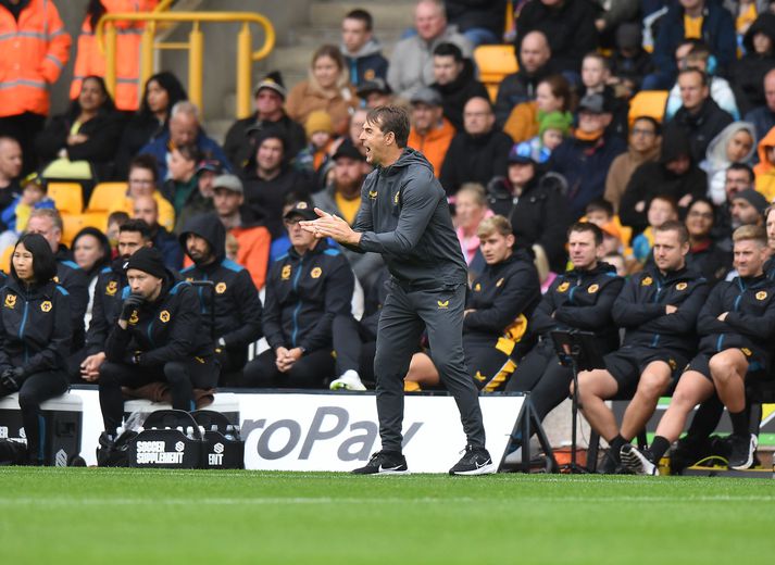 Lopetegui á hliðarlínunni sem knattspyrnustjóri Wolves á sínum tíma