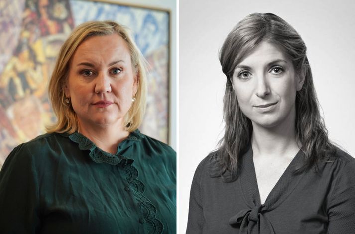 Þorbjörg Sigríður Gunnlaugsdóttir er dómsmálaráðherra og Ásgerður Ragnarsdóttir er verðandi hæstaréttardómari.