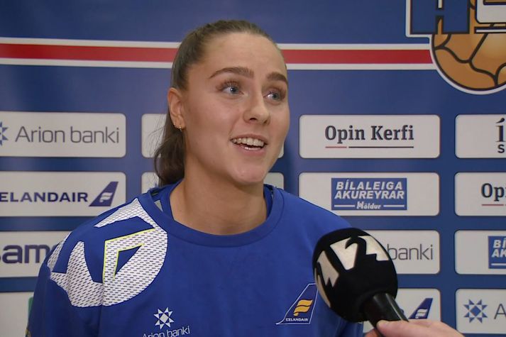 Andrea Jakobsdóttir er bjartsýn fyrir leikina tvo gegn Ísrael um helgina.