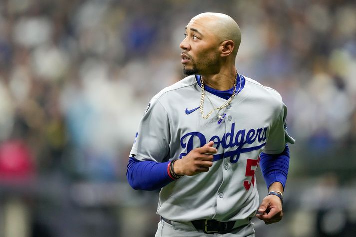 Mookie Betts hjá Los Angeles Dodgers er hræddur við drauga.