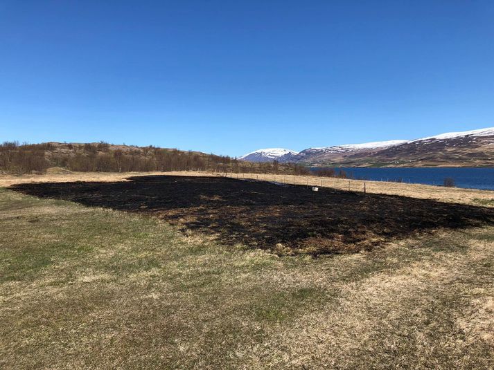 Sinubruninn varð við Lundeyri.