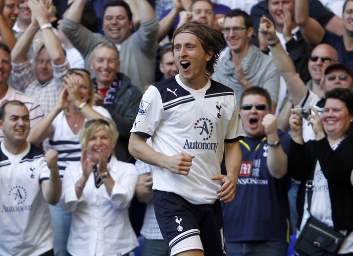 Luka Modric er á förum frá enska úrvalsdeildarliðinu Tottenham.