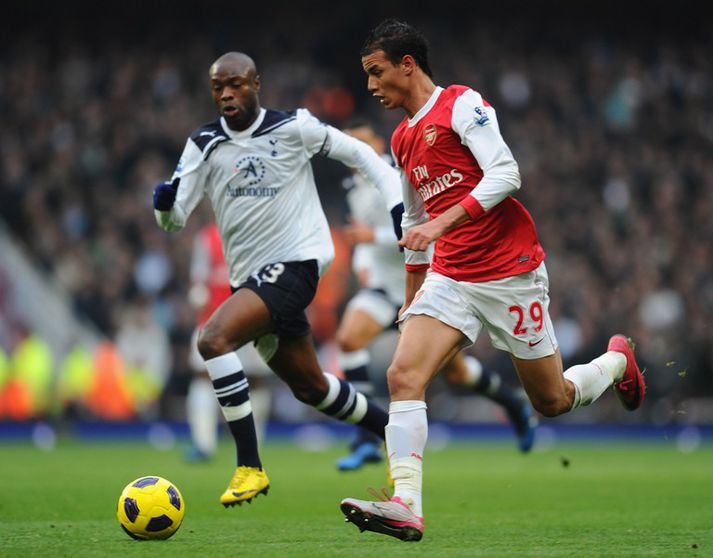 Chamakh er hér í leik gegn Spurs.