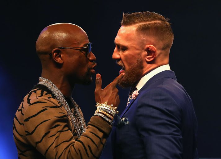 Floyd Mayweather og Conor McGregor mætast í bardaga þann 26. ágúst.