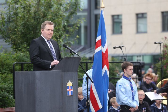 Forsætisráðherra gerði búsetuskilyrði á landsvísu meðal annars að umfjöllunarefni í ræðu sinni.