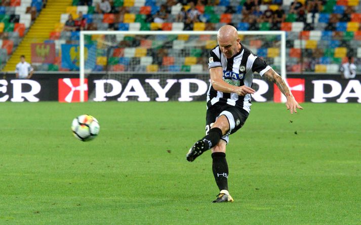 Emil í leik með Udinese