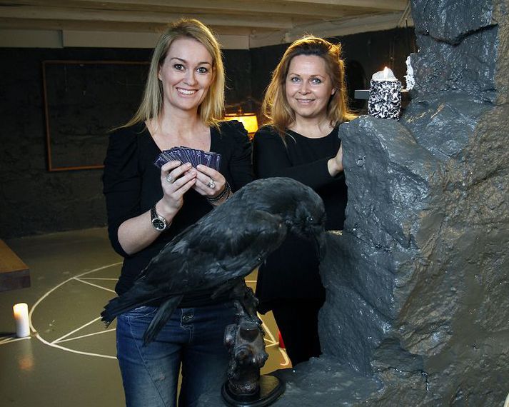  Hafdís Heiðarsdóttir og Vilborg Aldís Ragnarsdóttir. 
