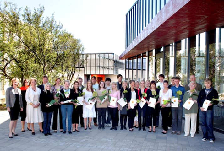 Frá styrkveitingunni