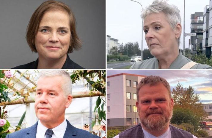 Anna María Gunnarsdóttir, Hanna Björg Vilhjálmsdóttir, Heimir Eyvindsson og Magnús Þór Jónsson.