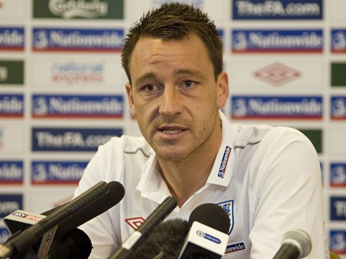 John Terry, fyrirliði enska landsliðsins.