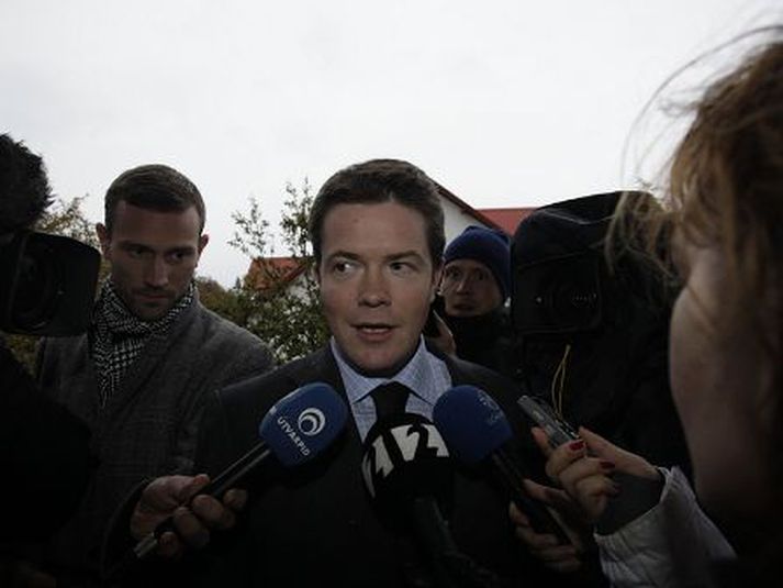 Björgvin G. Sigurðsson þingflokksformaður Samfylkingar.