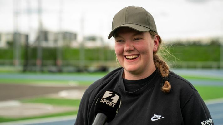 Erna Sóley Gunnarsdóttir, verðandi ólympíufari.