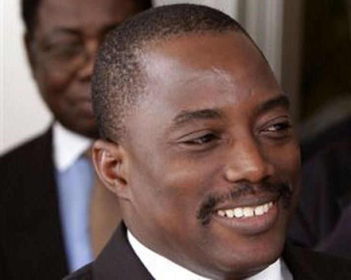 Josep Kabila, forseti Austur-Kongó, eða Lýðræðislega lýðveldisins Kongó eins og það heitir á frummálinu.