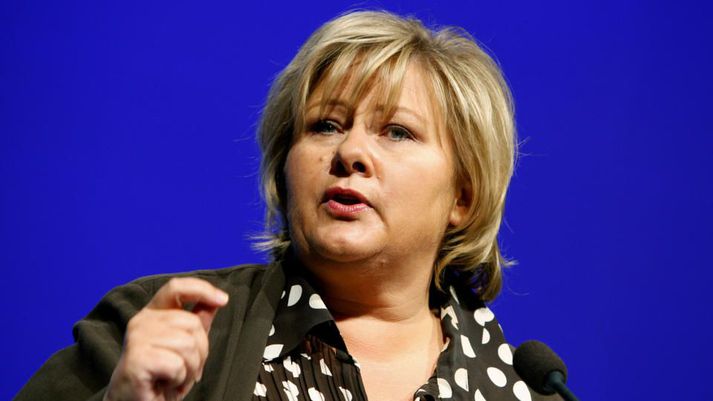 Erna Solberg forsætisráðherra Noregs.