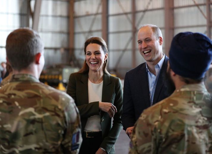 Katrín og Vilhjálmur einbeita sér að því sem máli skiptir í lífinu.