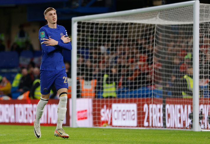 Cole Palmer skoraði tvö fyrir Chelsea í kvöld.