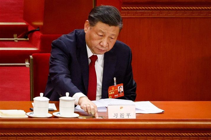 Xi Jinping sór fyrr í vikunni embættiseið sem forseti Kína og er þar með hafið hans þriðja fimm ára kjörtímabil.