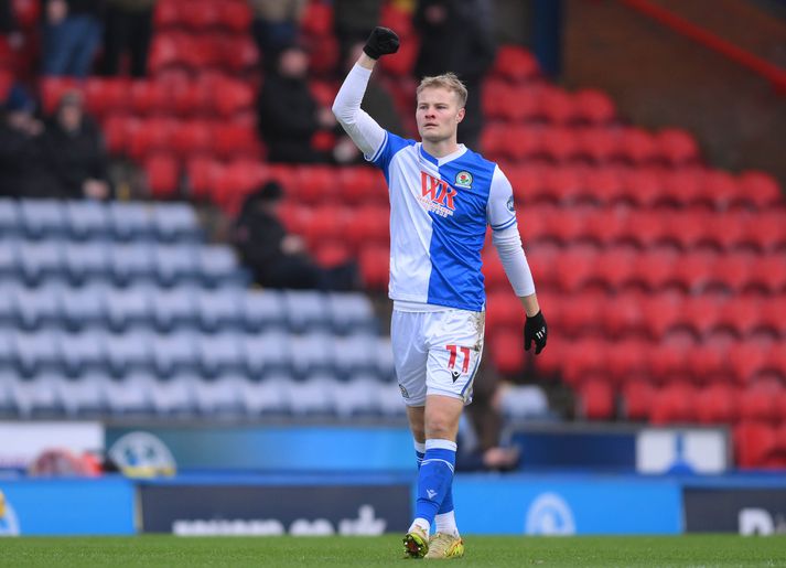Andri Lucas Guðjohnsen kom Blackburn Rovers á bragðið eftir aðeins þriggja mínútna leik.