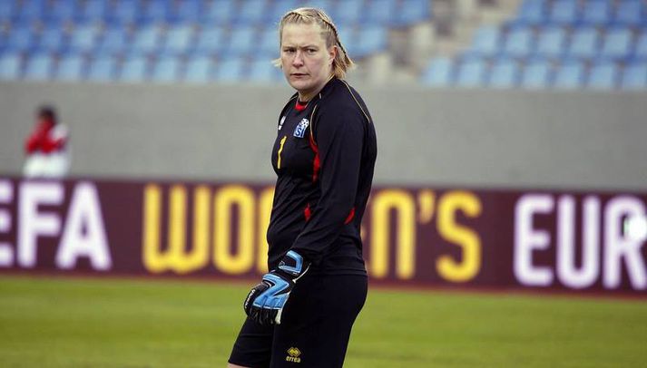 Þóra Björg Helgadóttir stóð sig vel en það dugði ekki til.