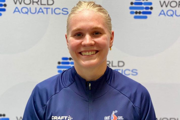 Snæfríður Sól Jórunnardóttir er búin að slá sautján Íslandsmet og árið 2023 hefur verið mjög flott hjá bestu sundkonu Íslands í dag.