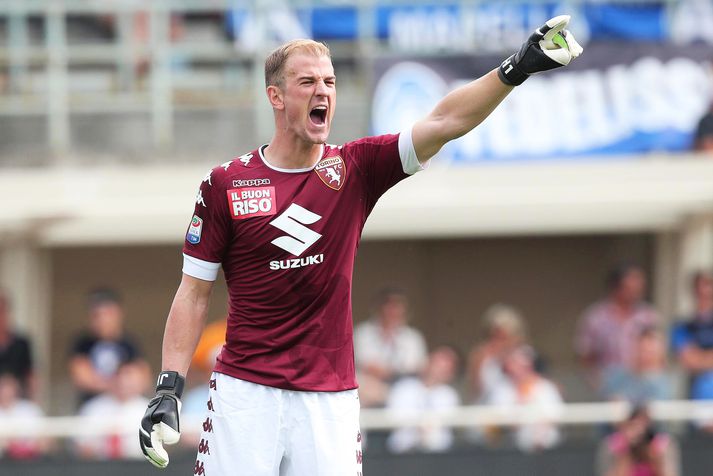 Joe Hart gerði stór mistök strax í fyrsta leik.