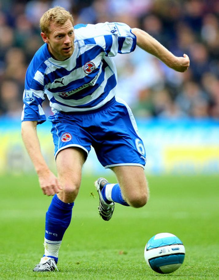Brynjar Björn Gunnarsson í leik með Reading.