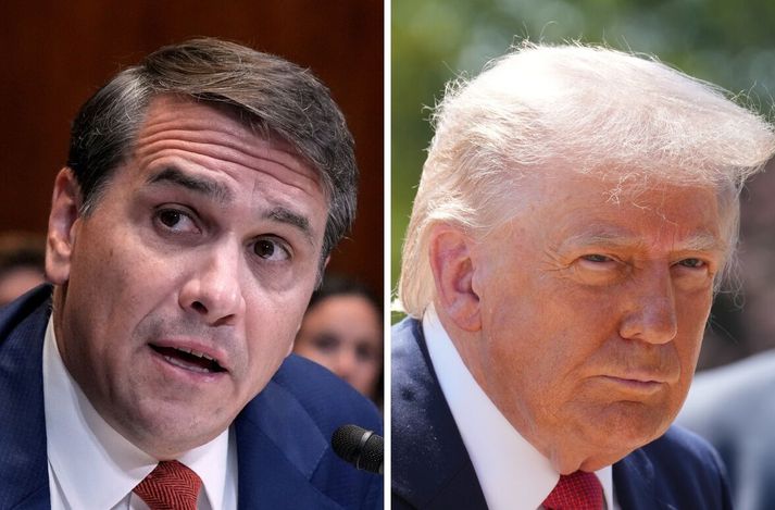 Todd Blanche var áður saksóknari og einkalögmaður Trumps en er nú starfandi dómsmálaráðherra.