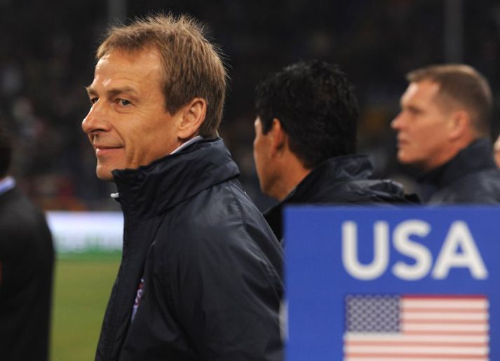 Jürgen Klinsmann kann vel við sig í starfinu sem landsliðsþjálfari í Bandaríkjunum.