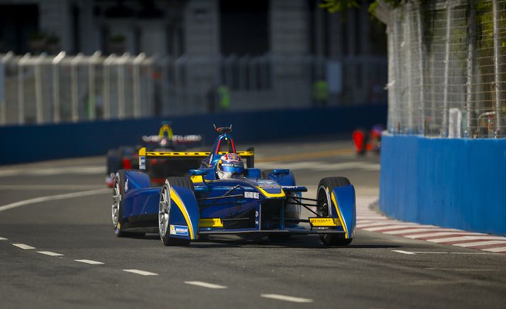 Sebastian Buemi á Renault e.Dams.