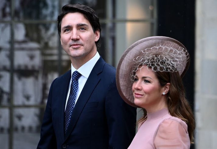 Trudeau-hjónin eru að skilja eftir átján ára hjónaband.