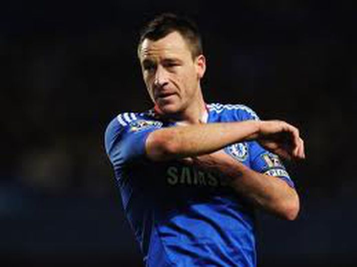 Andre Villas-Boas, knattspyrnustjóri Chelsea, tileinkaði John Terry 2-1 sigur Chelsea gegn Everton í deildarbikarkeppninni í gær.
