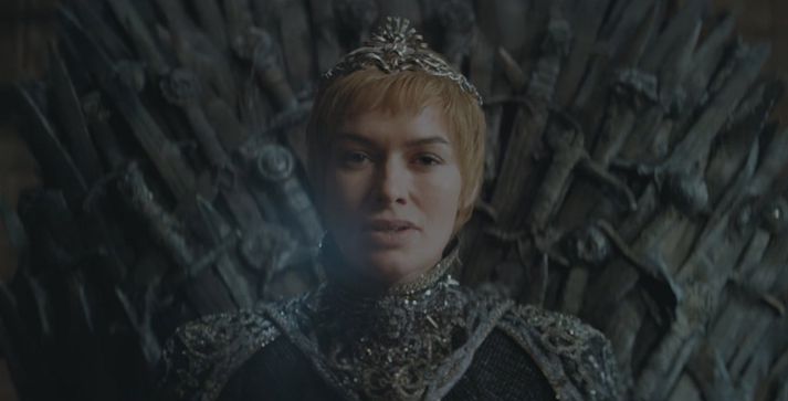 Voðalega andar Cersei köldu.