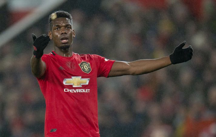 Paul Pogba hefur aðeins leikið átta leiki með Manchester United í vetur.