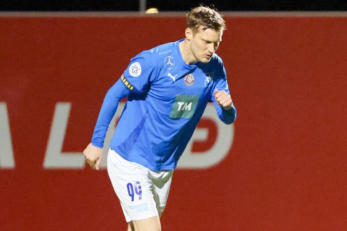 Andri Rúnar Bjarnason var hetja Stjörnumanna í kvöld og liðið er með fullt hús eftir tvær umferðir.