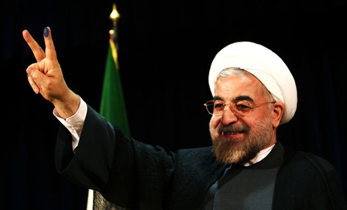Hassan Rouhani er nýr forseti Írans.