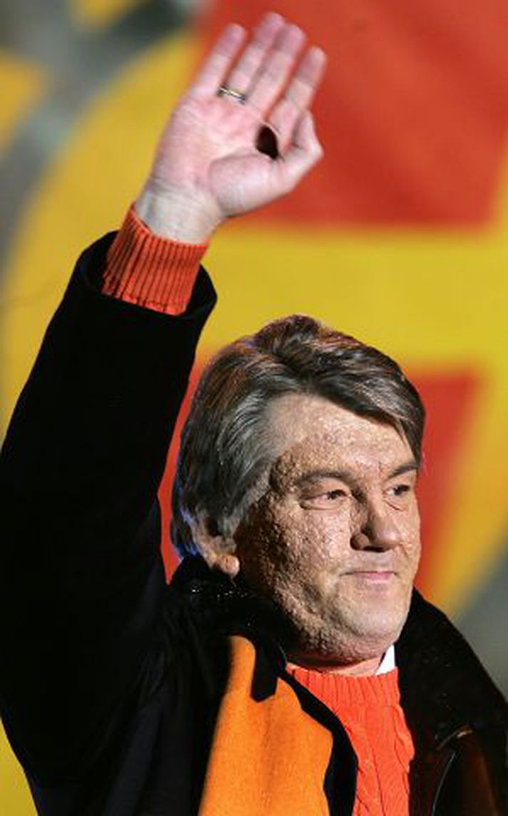 Viktor Jústsjenkó forseti Úkraínu.