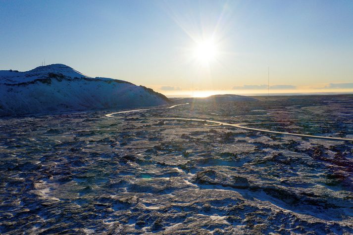 Skjálftinn varð rétt fyrir klukkan hálf ellefu nærri Grindavík.