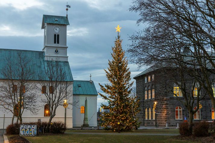 Nær engar líkur eru taldar á að það snjói yfir jólin.