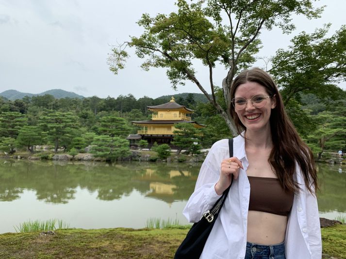 Borghildur Gunnarsdóttir er stödd í Japan.