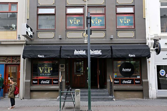 Vip club í Austurstræti.