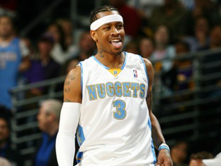 Allen Iverson hefur verið í miklu stuði hjá Denver í síðustu leikjum