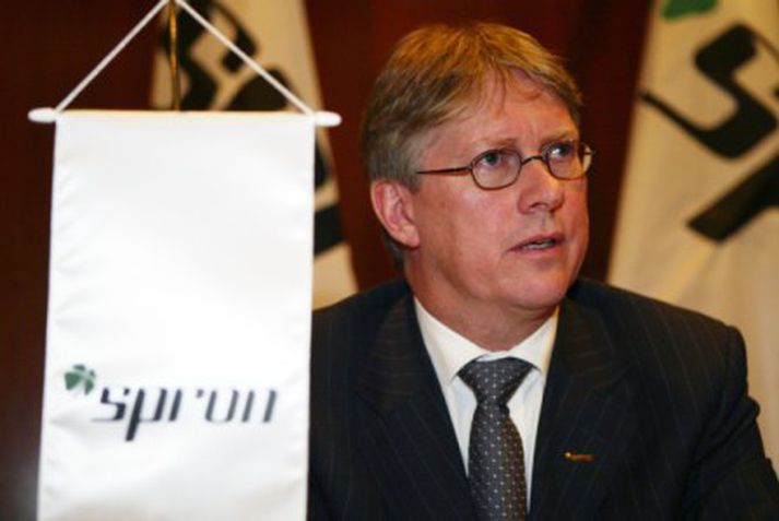 Guðmundur Hauksson, sparisjórðsstjóri SPRON, sem hefur hækkað mest tvo daga í röð í Kauphöllinni.