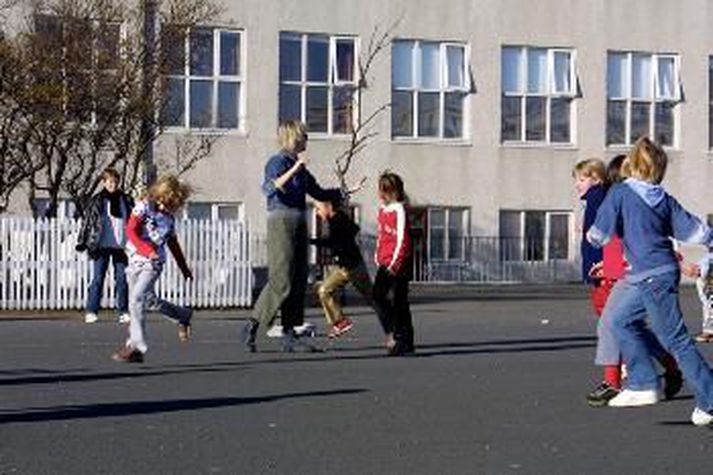 Börn í Melaskóla. Myndin tengist fréttinni ekki beint.
