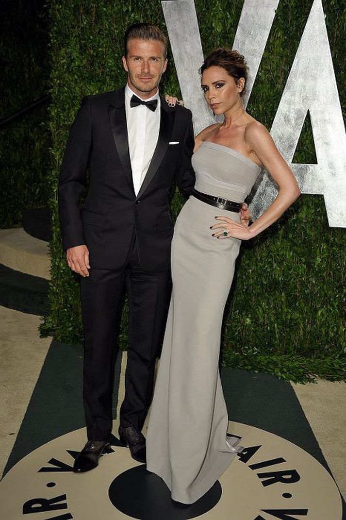 David og Victoria Beckham.