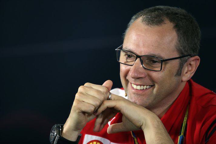 Stefano Domenicali, þegar hann var liðsstjóri Ferrari.