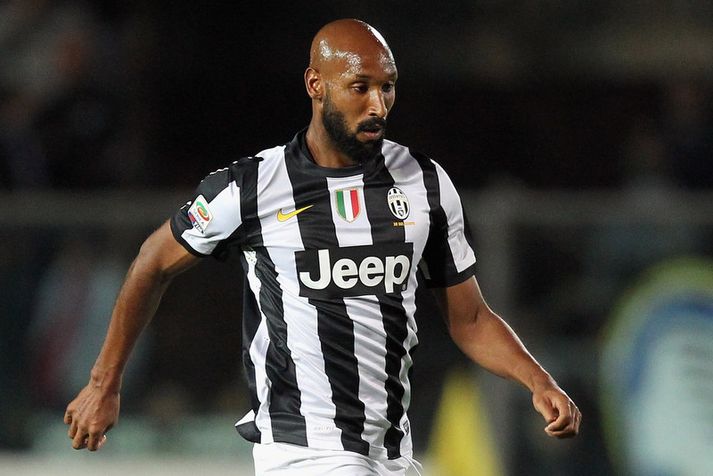 Nicolas Anelka í leik með Juve á síðasta tímabili.
